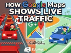 How Google Maps Shows Live Traffic